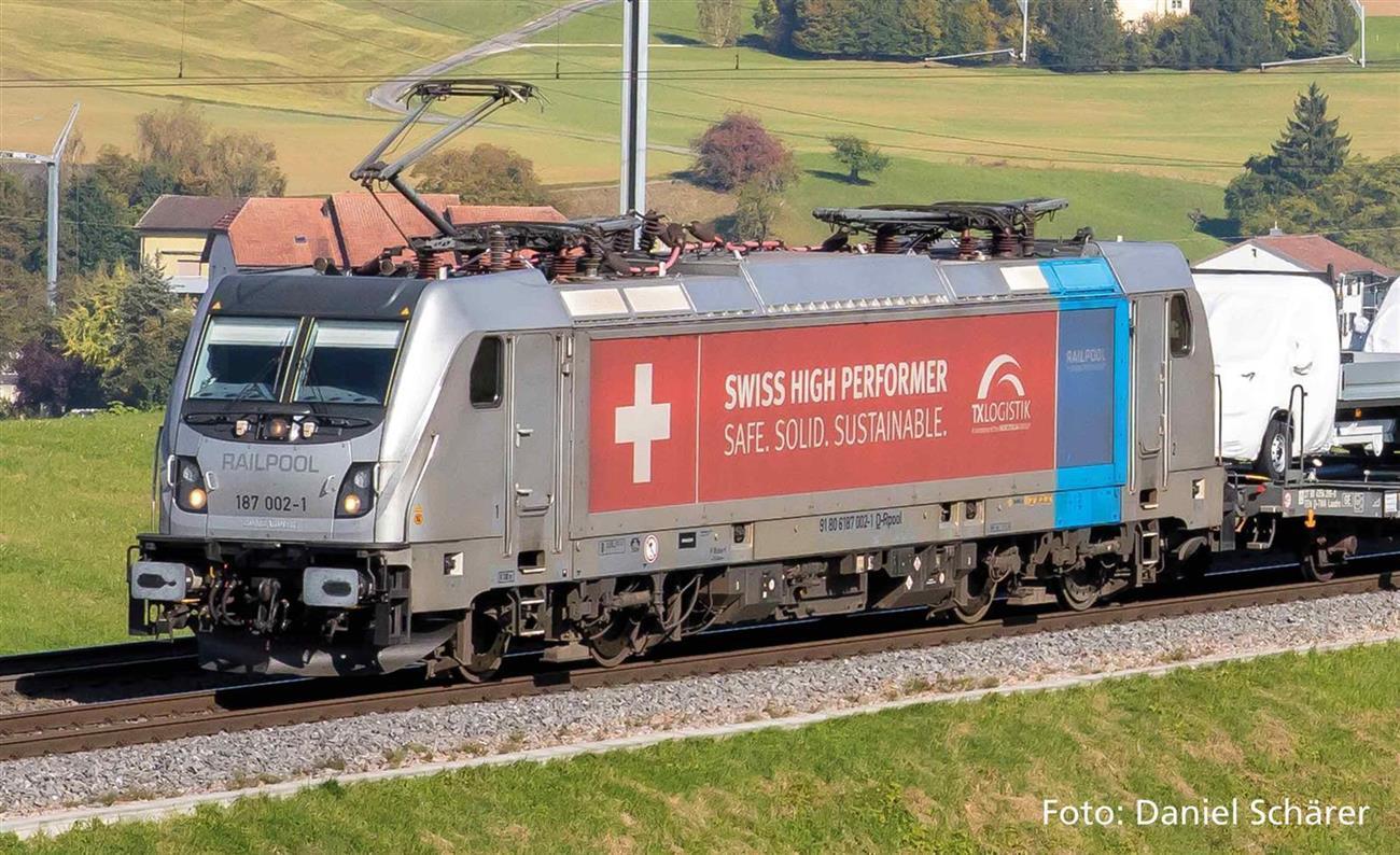 Piko 51985 ~Elektrolokomotive - Sound Version 187 002 TX Logistik Railpool