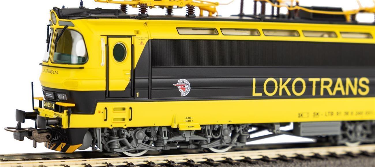 Piko 51997 ~Elektrolokomotive - Sound Version Rh 240 Laminátka gelb-schwarz Lokotrans