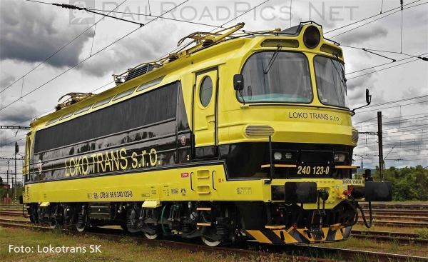 Piko 51997 ~Elektrolokomotive - Sound Version Rh 240 Laminátka gelb-schwarz Lokotrans