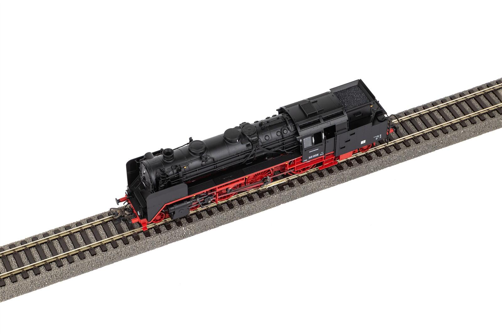 Piko 55926 Dampflokomotive BR 62 DR - Sound Version und Digital-Kupplung