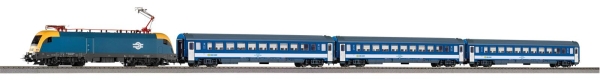 Piko 57115 Start-Set Elektrolokomotive Taurus MAV + 3x Personenwagen MAV V A-Gleis & B