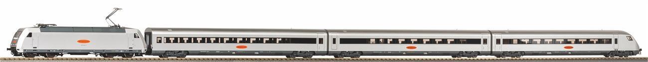 Piko 58150 Zugset 4tlg. Metropolitan BR 101 mit Personenwagen und Steuerwagen DB