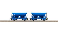 Piko 58281 2er Set Schüttgutwagen Fc mit Flicken PRESS