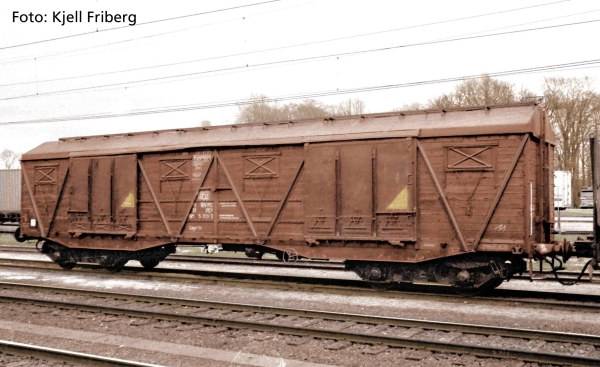 Piko 58286 2er Set Gedeckter Güterwagen 401Ka PKP