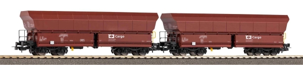 Piko 58291 2er Set Schüttgutwagen Falns CD Cargo