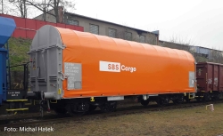 Piko 58292 2er Set Schiebeplanenwagen Orange VKS