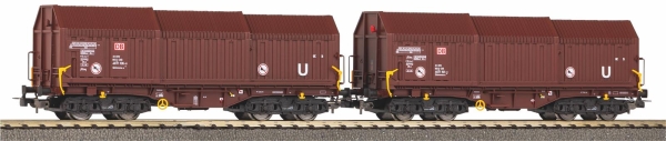 Piko 58293 2er Set Teleskopwagen DB Cargo