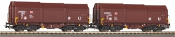 Piko 58293 2er Set Teleskopwagen DB Cargo