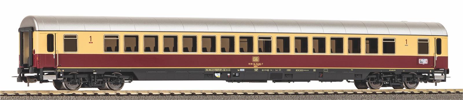 Piko 59676 Großraumwagen Apmz 121 TEE Merkur 1. Klasse DB