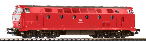 Piko 59843 ~Diesellokomotive - Sound Version BR 219 Licht oben und Latz DB AG