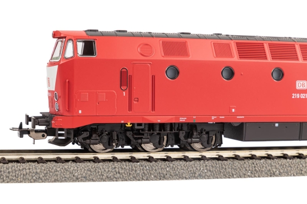 Piko 59943 Diesellokomotive BR 219 Licht oben und Latz DB AG