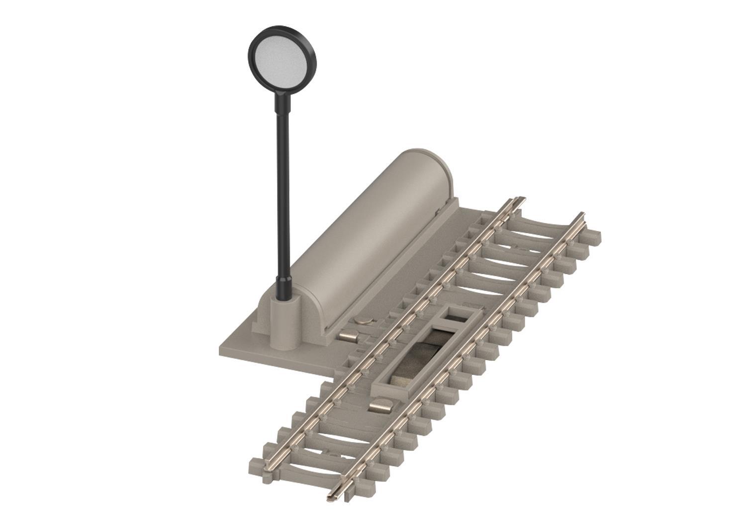 Trix T14569 Minitrix Entkupplungsgleis mit Betonschwellen Länge 76,3 mm