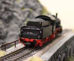Rivarossi HR2893S Dampflokomotive mit Schlepptender BR 55 7254 DR - Sound Version