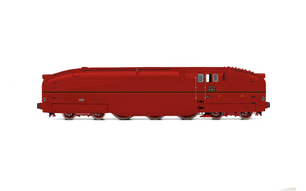 Rivarossi HR2954S DRG, Stromliniendampflokomotive 61 001 in roter Farbgebung, Ep. II, - Sound Version