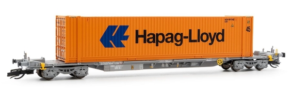 Arnold HN9752 Containerwagen der Bauart Sffgmss TouAX mit 45’ Container -Hapag-Lloyd-