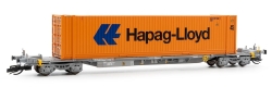 Arnold HN9752 Containerwagen der Bauart Sffgmss TouAX mit...
