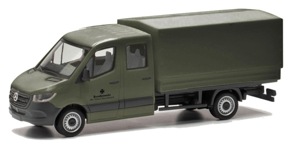 Herpa 700795 MB Sprinter `18 DoKa BW