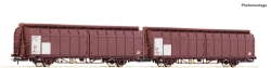 Roco 6600096 Schiebewandwagen-Doppeleinheit, PKP Cargo
