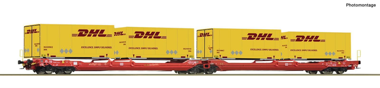 Roco 6600057 Doppeltaschen-Gelenkwagen T3000e, DB AG