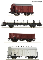 Roco 6600101 4-teiliger Set: Güterzug, PKP