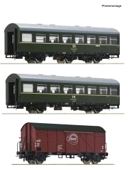 Roco 6200010 3-teiliger Set 2: Personenzug DR