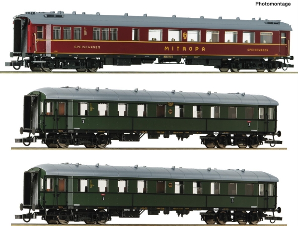 Roco 6200057 3-teiliger Set 2: „Zwickauer Traditionszug“, DR