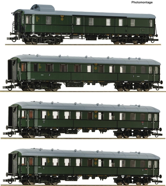 Roco 6200056 4-teiliger Set 1: „Zwickauer Traditionszug“, DR