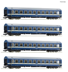 Roco 6200031 4-teiliger Set: Schnellzugwagen, MAV