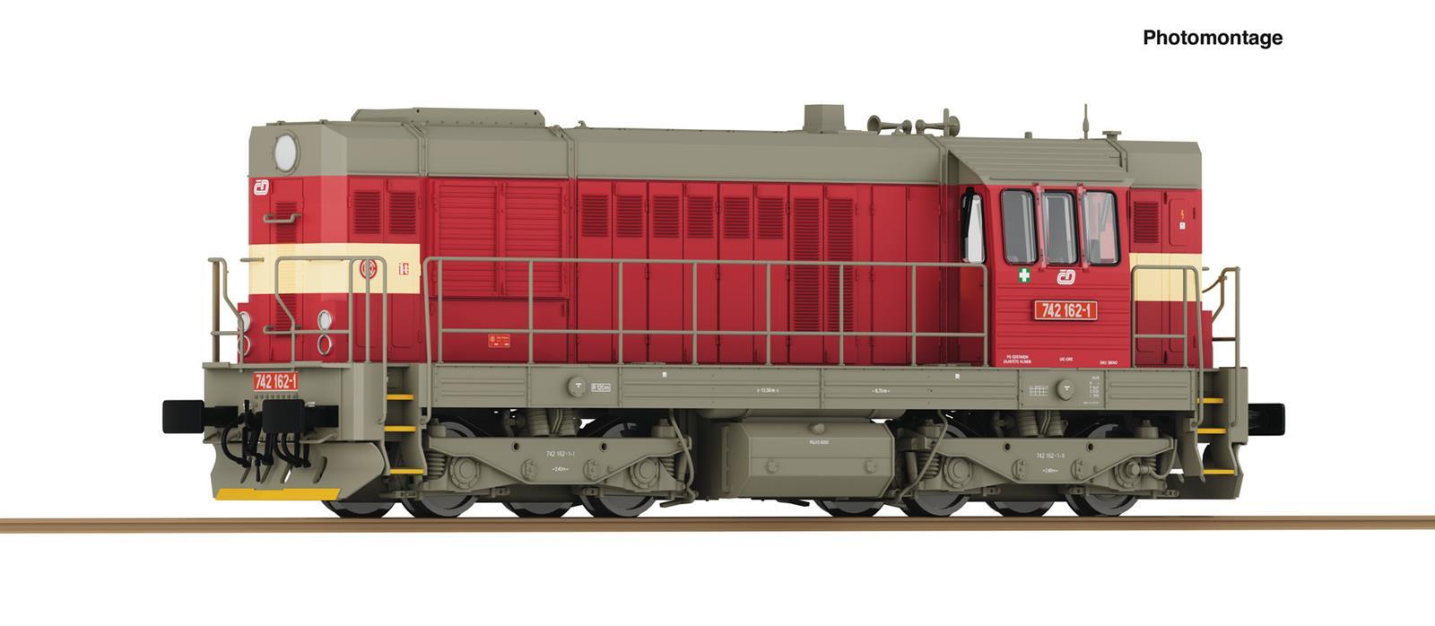 Roco 7310014 Diesellokomotive Rh 742 CD -Sound Version