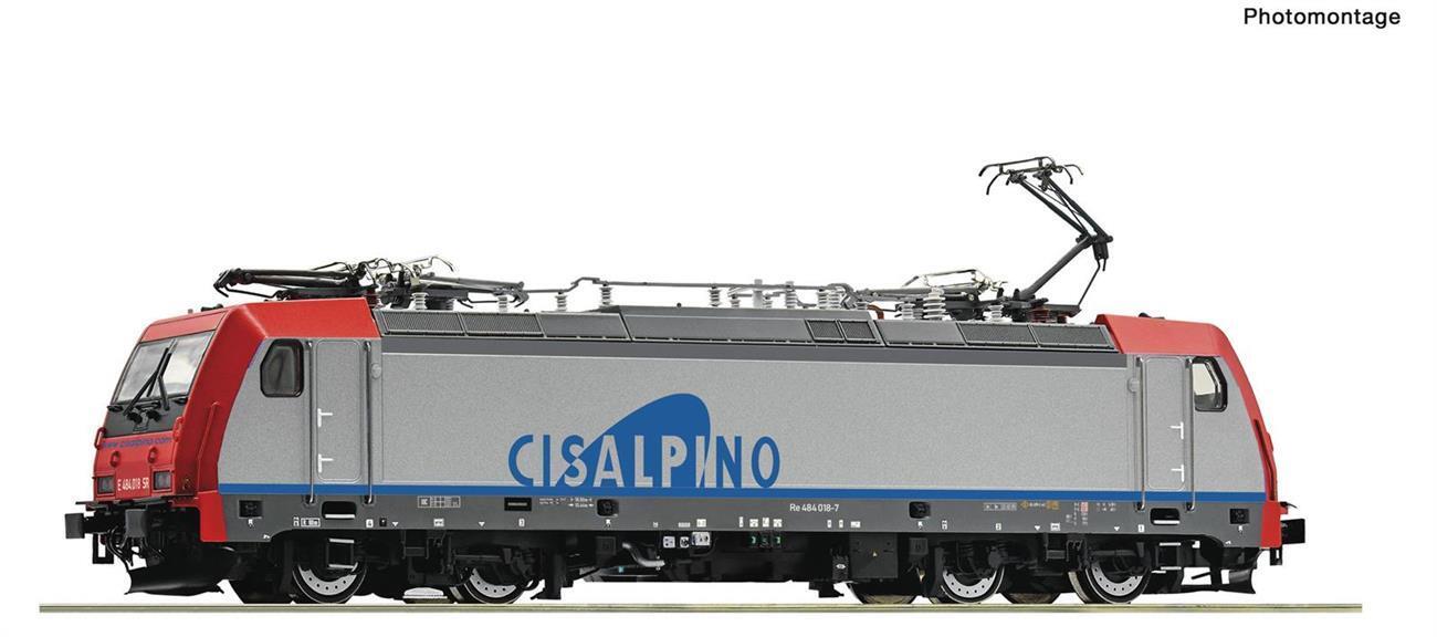 Roco 7510031 Elektrolokomotive Re 484 018-7, Cisalpino - Sound Version