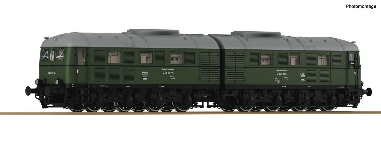 Roco 70117 Dieselelektrische Doppellokomotive V 188 002 DB