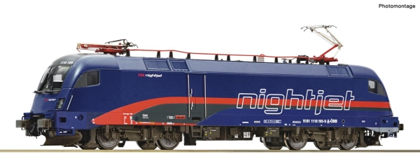 Roco 70496 Elektrolokomotive 1116 195-9 „Nightjet", ÖBB