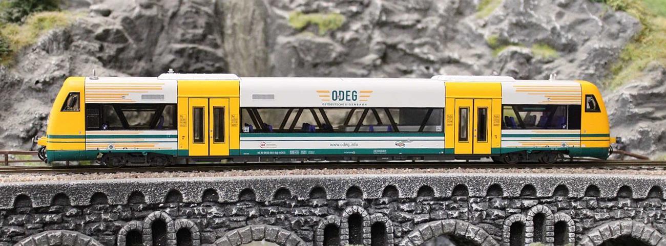 Roco 70185 Dieseltriebwagen BR 650, ODEG - Sound Version