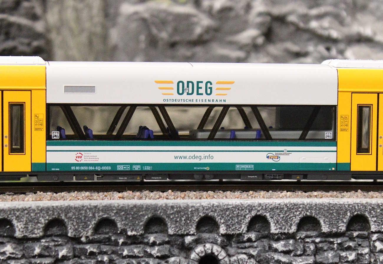 Roco 70185 Dieseltriebwagen BR 650, ODEG - Sound Version
