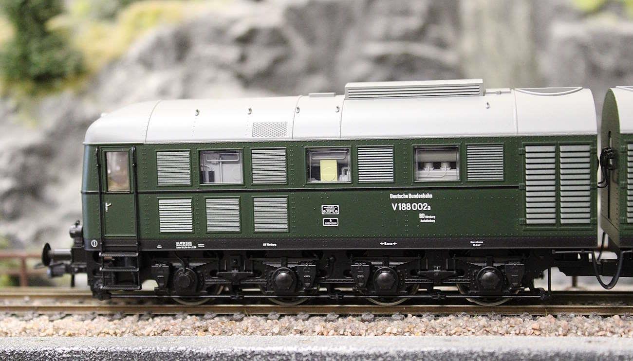 Roco 70118 Dieselelektrische Doppellokomotive V 188 002 DB - Sound Version