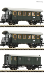 Fleischmann 6260023 3-teilig Set: Personenzug, DB