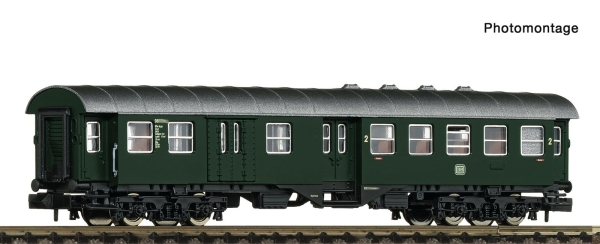 Fleischmann 6260029 Umbauwagen 2. Klasse mit Gepäckabteil, DB