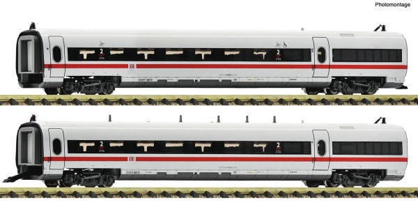 Fleischmann 7760008 2-teillig Set 2: Zwischenwagen ICE-T (BR 411), DB AG