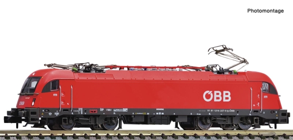 Fleischmann 7560029 Elektrolokomotive 1216 227 der Österreichischen Bundesbahnen.