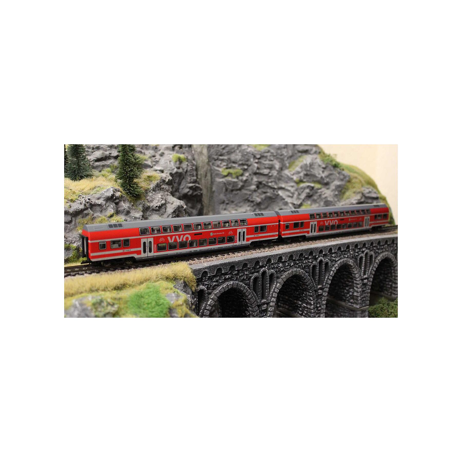 Tillig 01093 Reisezugwagenset „S-Bahn Dresden“ der DB AG