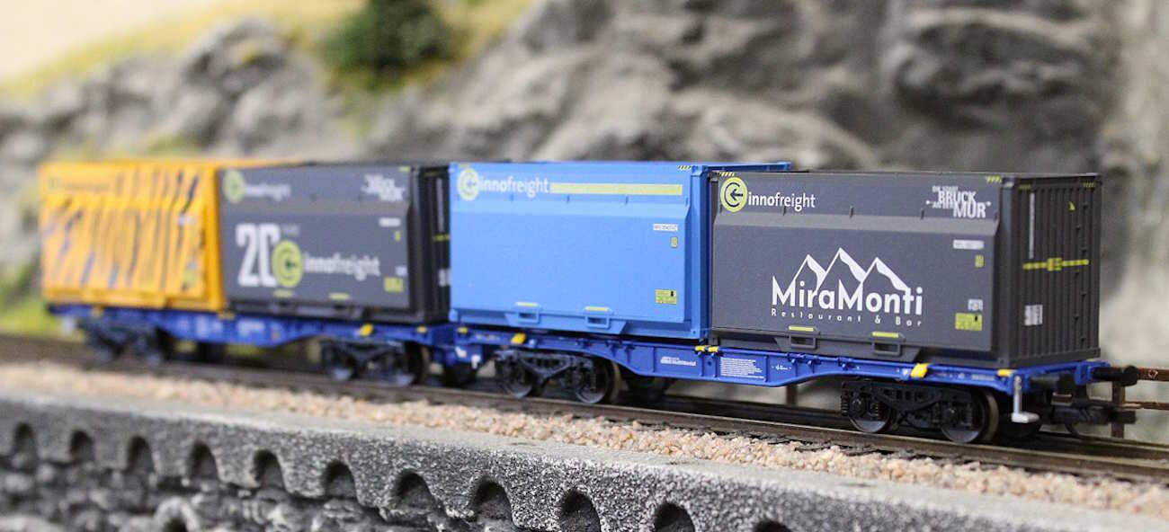 Tillig 15080 Doppeltragwagen InnoWaggon