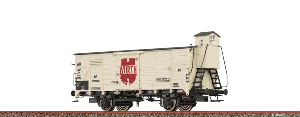 Brawa 50954  Gedeckter Güterwagen G10 "Würth" DB