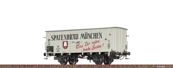 Brawa 50987  Gedeckter Güterwagen G10 "Spatenbräu München" DB