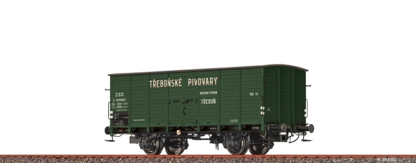 Brawa 50993  Gedeckter Güterwagen L "Trebonske Pivovary" CSD
