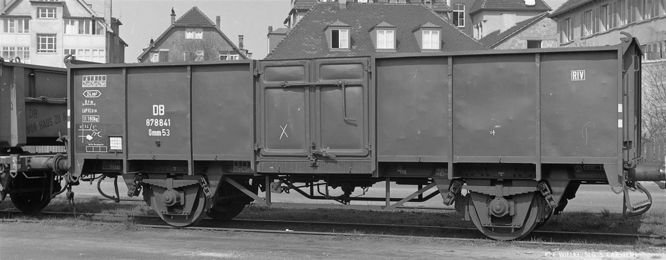 Brawa 50056  Offener Güterwagen Omm53 DB