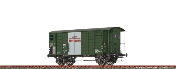 Brawa 50990  Gedeckter Güterwagen K2 "SLM Winterthur" SBB