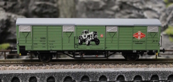 Brawa 49930  Gedeckter Güterwagen Gbs...