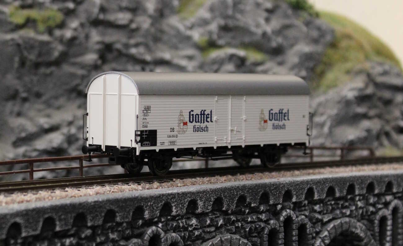 Brawa 47642  Kühlwagen Tnfhs38 "Gaffel Kölsch" DB