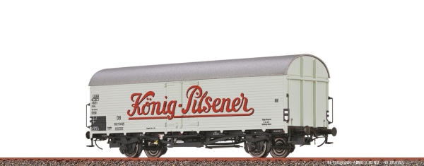 Brawa 50982  Gedeckter Güterwagen Ibdlps383 "König Pilsener" DB