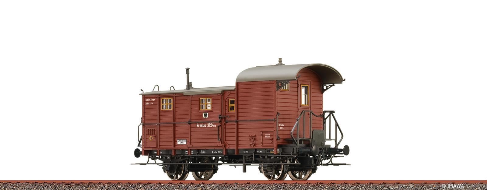 Brawa 48367 Güterzuggepäckwagen Pg K.P.E.V.